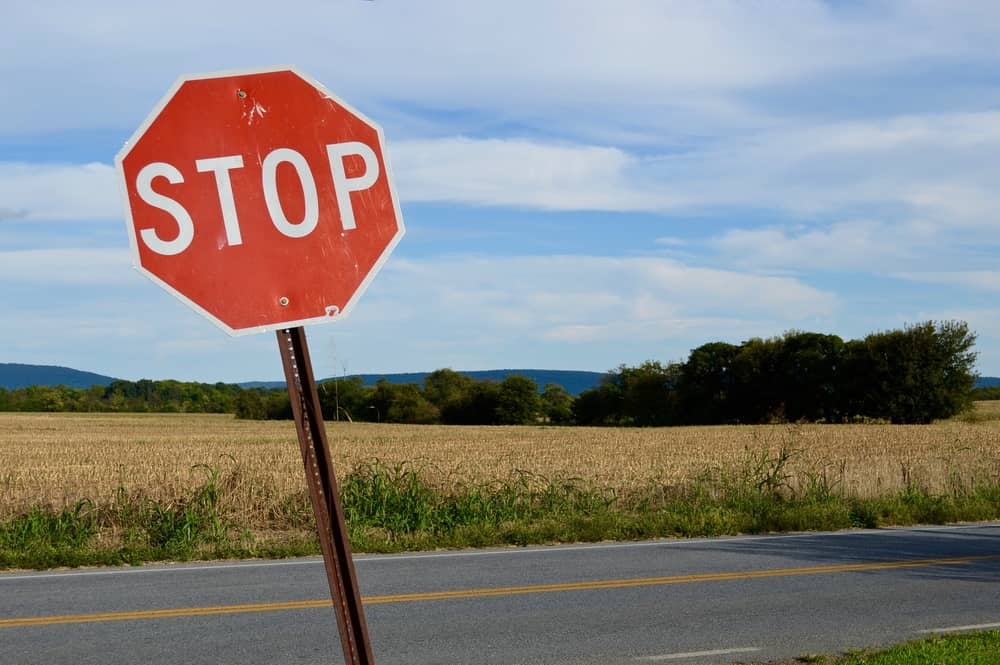 stop sign car accident lawyer