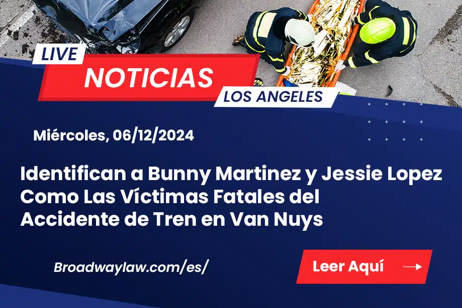 Accidente de Tren en Van Nuys