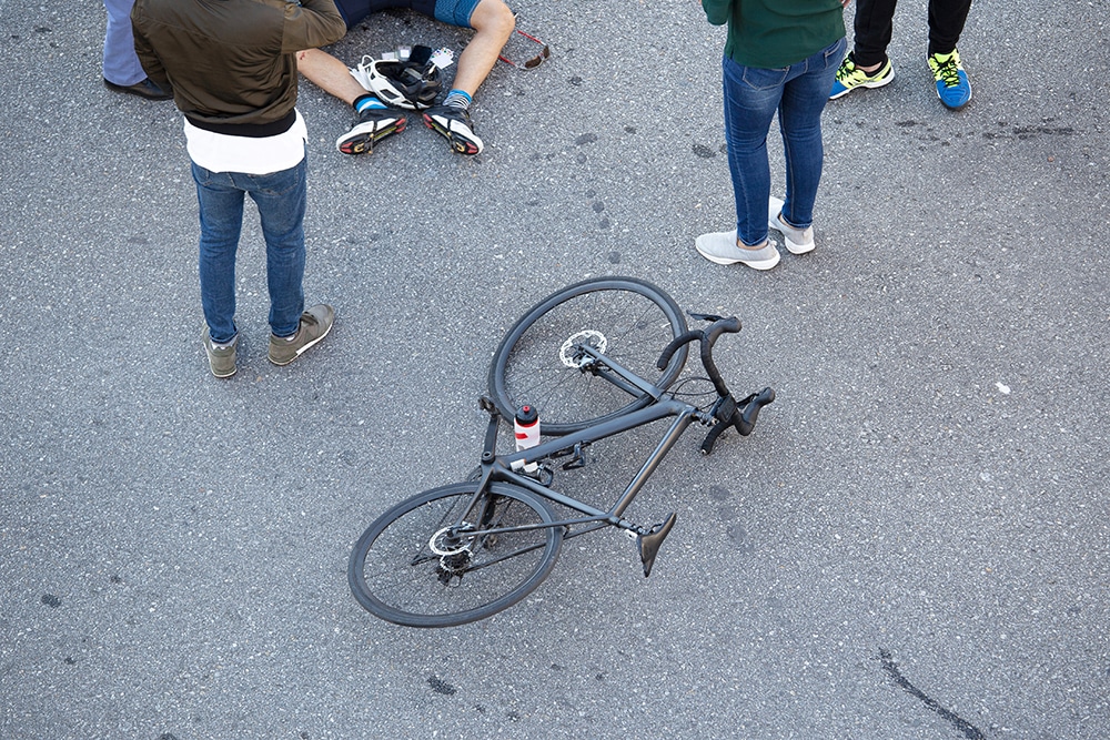 consecuencias de accidentes en bicicleta