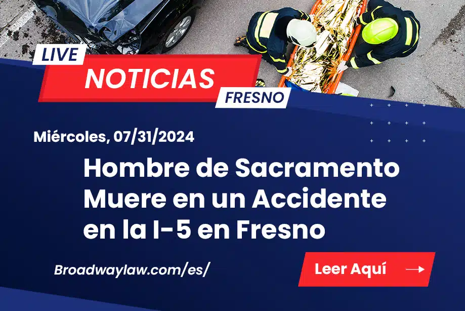 Accidente en la I-5