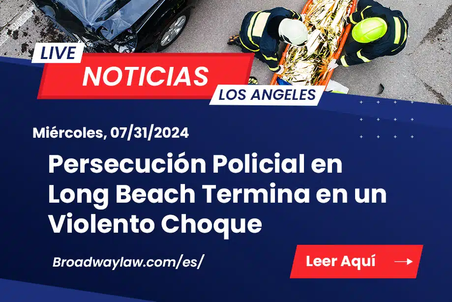 Persecución Policial en Long Beach