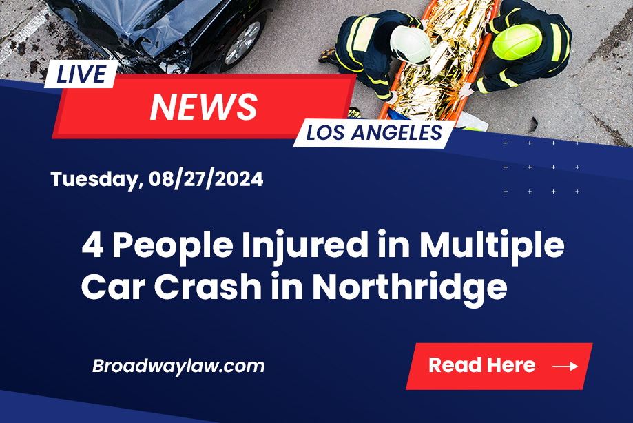 Multiple Car Crash in Northridge