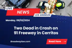 Crash on 91 Freeway