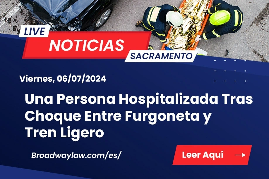 [06-07-2024] Condado de Sacramento, CA – Una Persona Hospitalizada Tras Choque Entre Furgoneta y Image